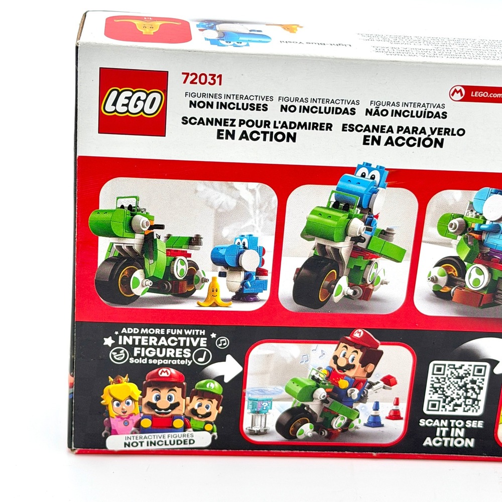 LEGO Super Mario Mario Kart Yoshi Bike 72031 Building Set 133 Pieces New - Picture 8 of 8